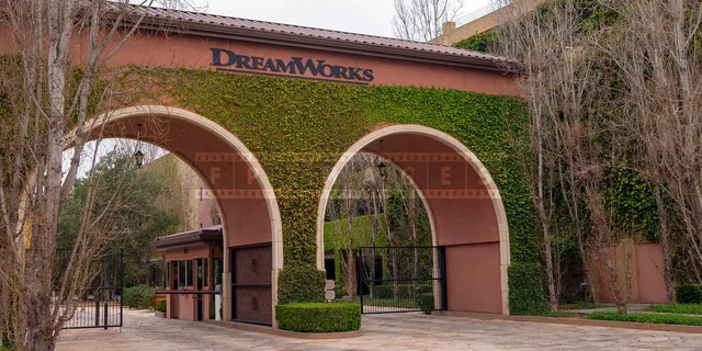 The Entrance to the DreamWorks Studios