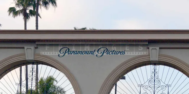 Paramount Pictures gate in Hollywood