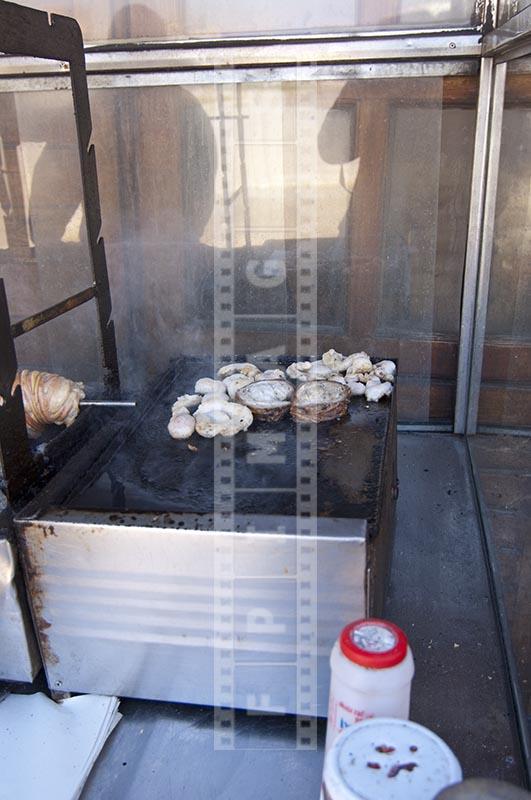 kokorec grill turkey, grilled sheep intestines