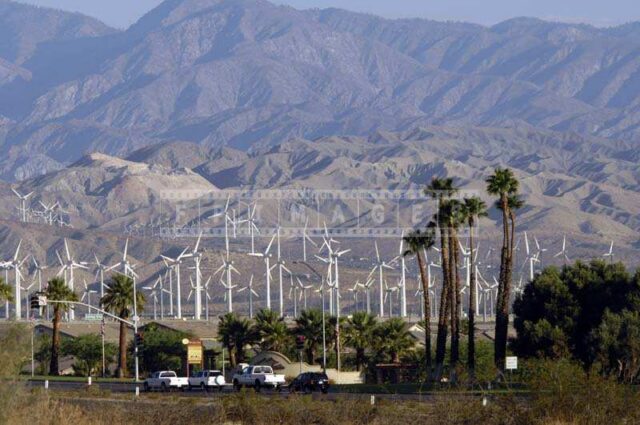 Image of the Picturesque Wind Generators in San Gorgonio California