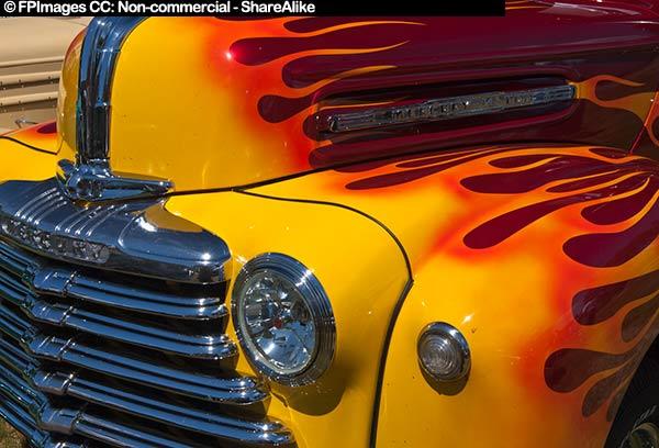 Antique Mecrury 1/2 ton truck grill