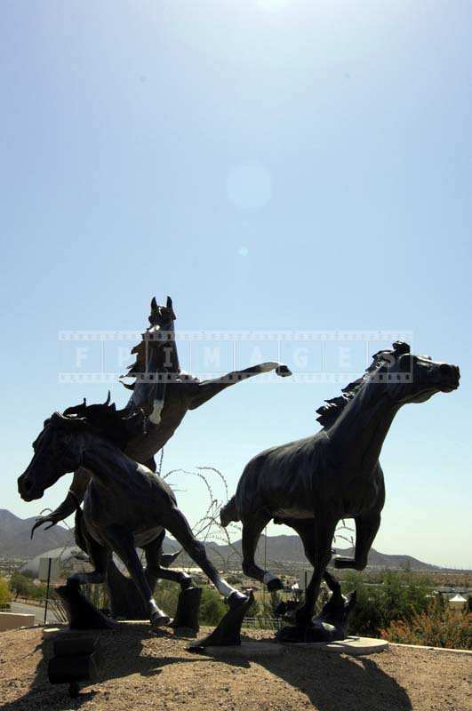 West World welcoming sculpture