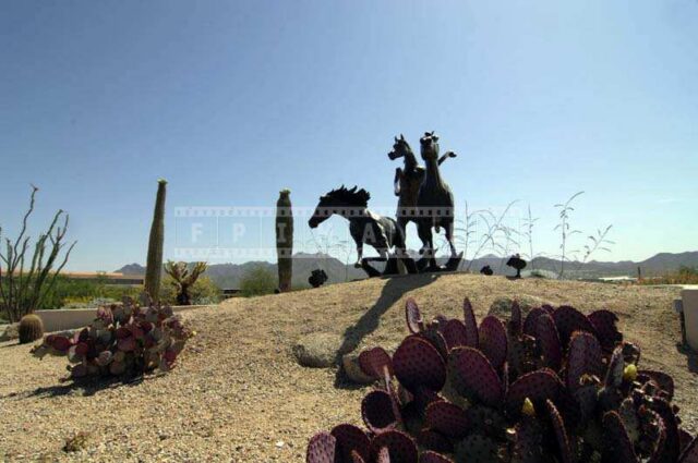 Horses Statue at WestWorld