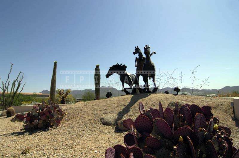 Horses Statue at WestWorld