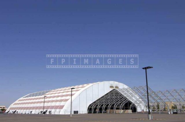 Famous Barrett Jackson auction giant tent