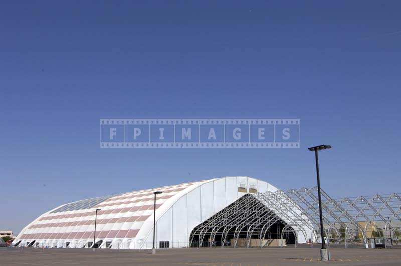 Famous Barrett Jackson auction giant tent