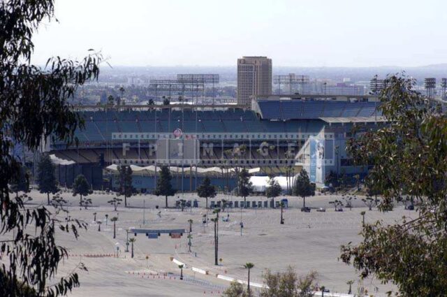 The Los Angeles Dodgers Stadium
