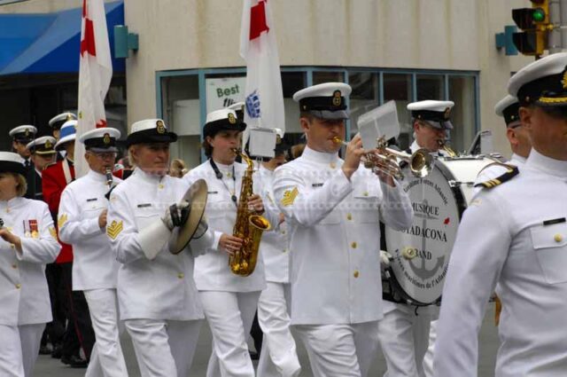 Brass band of Stadacona