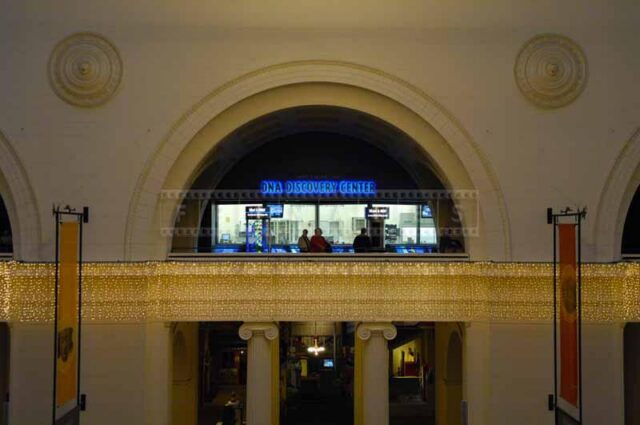 DNA lab at Field Museum