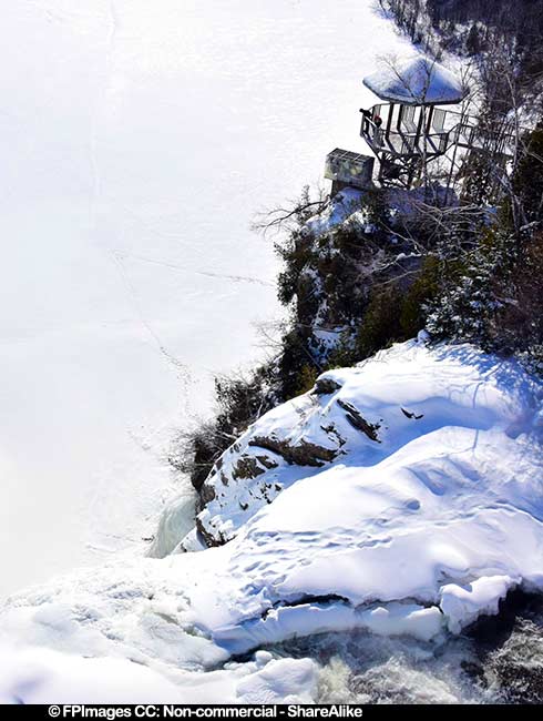 Montmorency falls and Baroness lookout