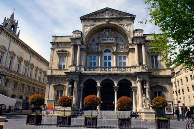Avignon theater beautiful architecture