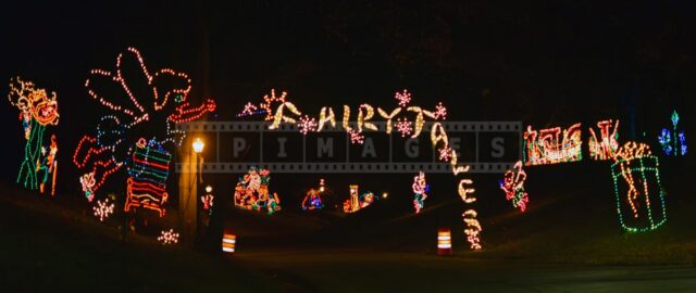 Fairy Tales Christmas lights show