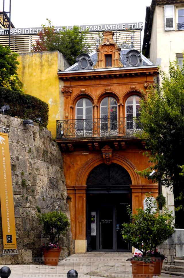 Fragonard perfume building in Grasse, France