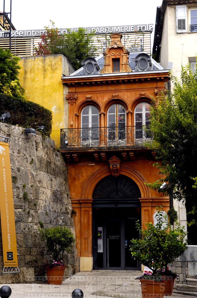 Fragonard perfume building in Grasse, France