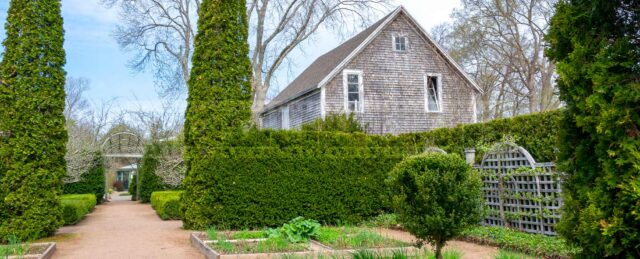 Pretty garden walk at the botanical gardens