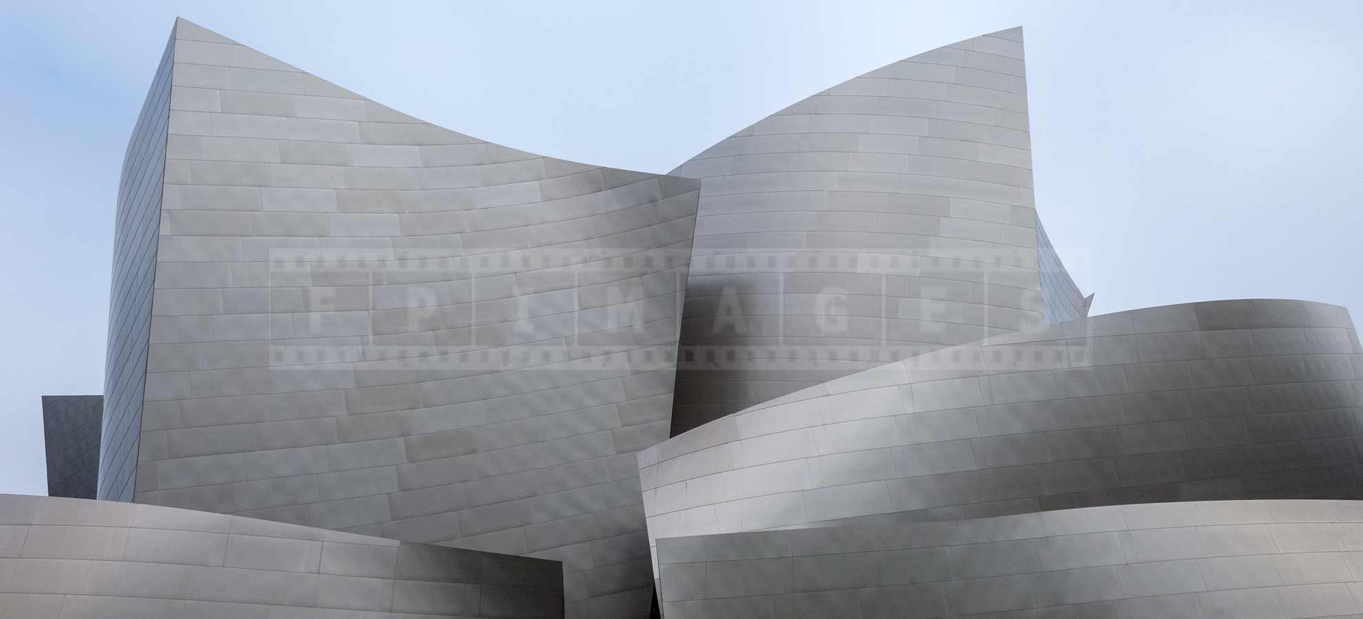 amazing steel architecture of the Disney hall in Los Angeles