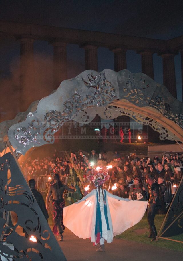 May Queen faces the flames